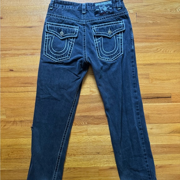 black & white true religion jeans - Picture 1 of 7